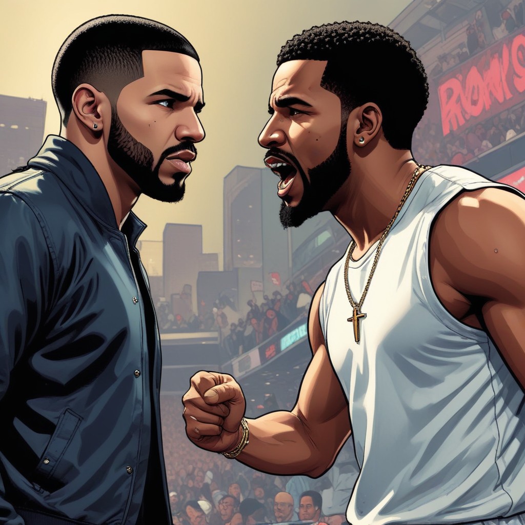 The Epic Rivalry: Drake vs. Kendrick Lamar