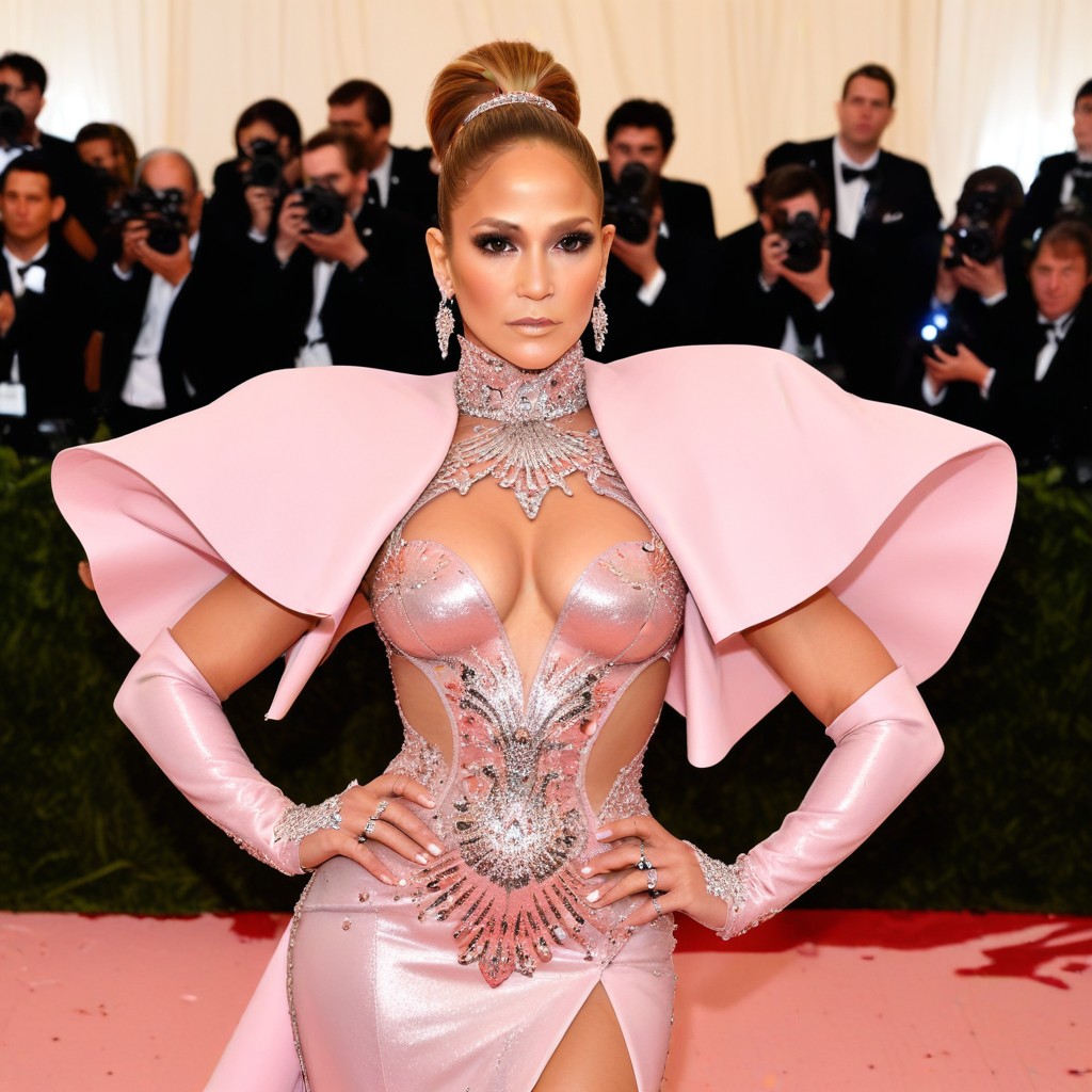 Jennifer Lopez’s Dazzling Met Gala Look: A Schiaparelli Stunner