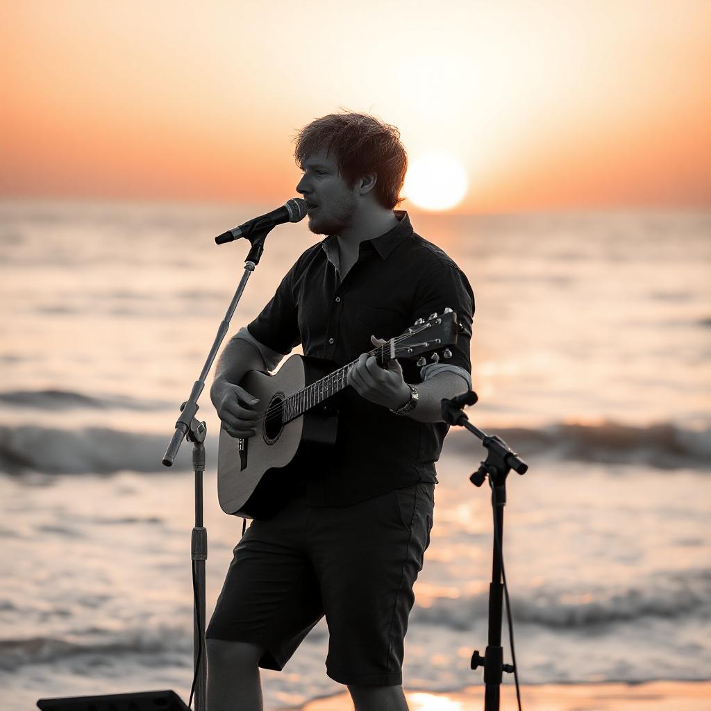 Ed Sheeran Joins Forces with Chris Hemsworth for an Epic Live Performance in Romania